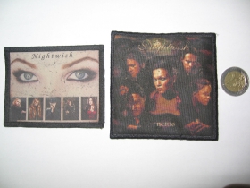 Nightwish ofsetová nášivka po krajoch obšívaná  cca. 9x9cm cena za 1ks!!!